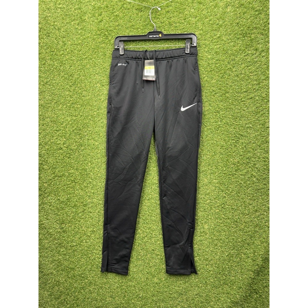 Nike Running Pants Mens Small Black Dri-FIT Joggers Tapered Leg Dri-Fit NWT